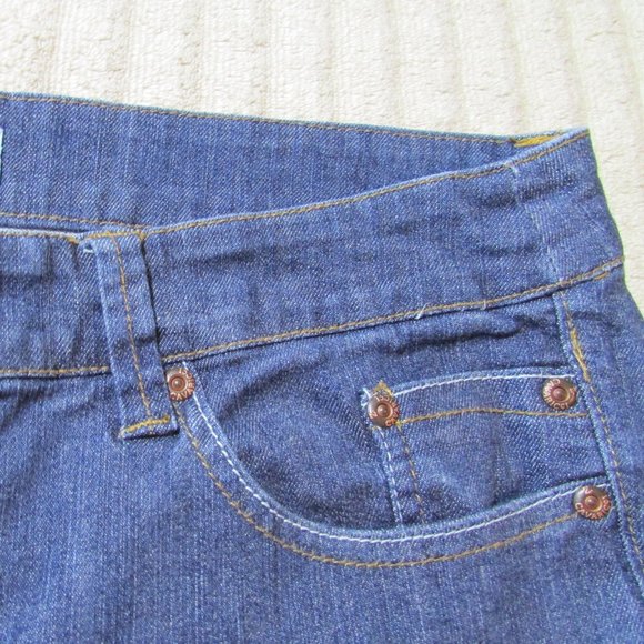 Z Cavaricci Hi Waist Embellished Boot Cut Jeans - Picture 10 of 10